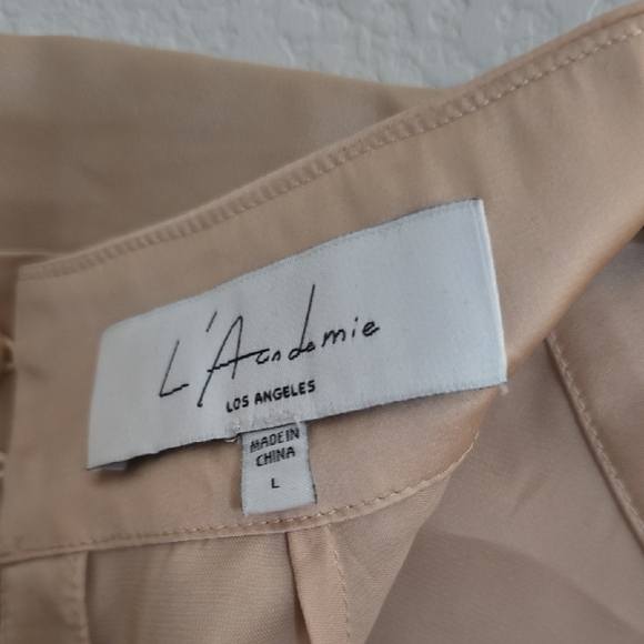 L'Academie Blush Long Sleeve Blouse - Picture 4 of 4